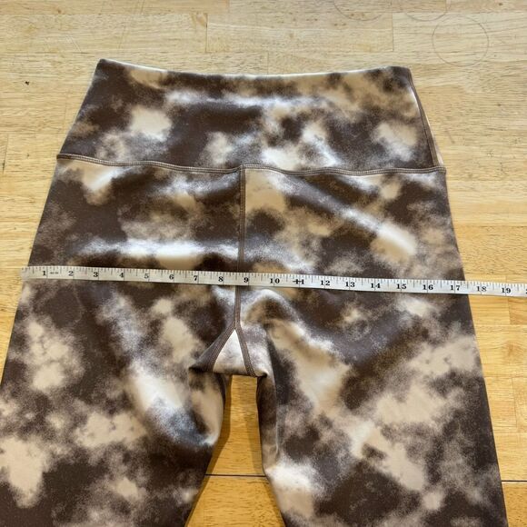 TAN + LINES Sivan Ayla Temescal Cyn Cocoa Clouds Leggings Large Brown PRISTINE - Picture 9 of 12